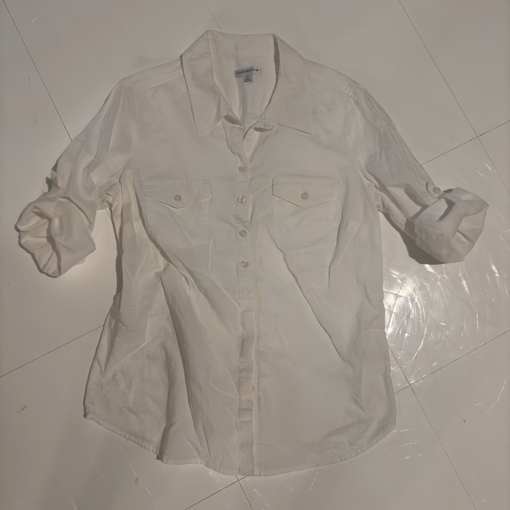 Croft and Barrow Women’s Button Down Shirt - Size M